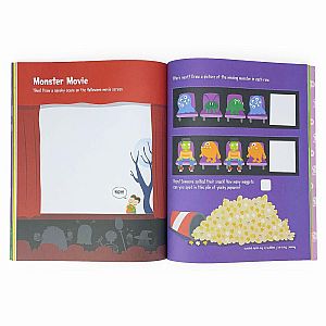 2000 Stickers Super Scary Activity and Puzzle Book
